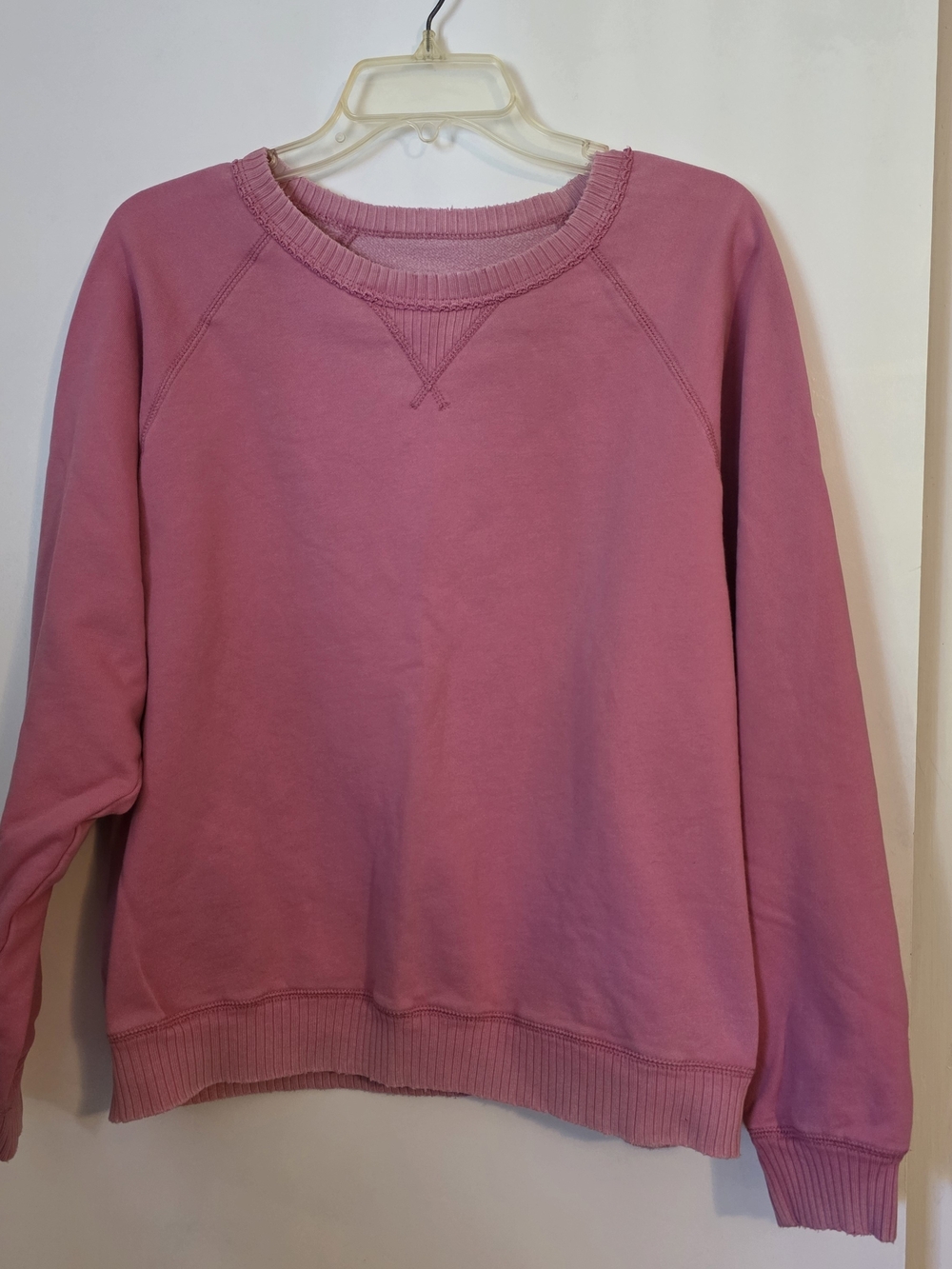 American Eagle Outfitters "Seriously Lived In" Raglan Crewneck Sweatshirt